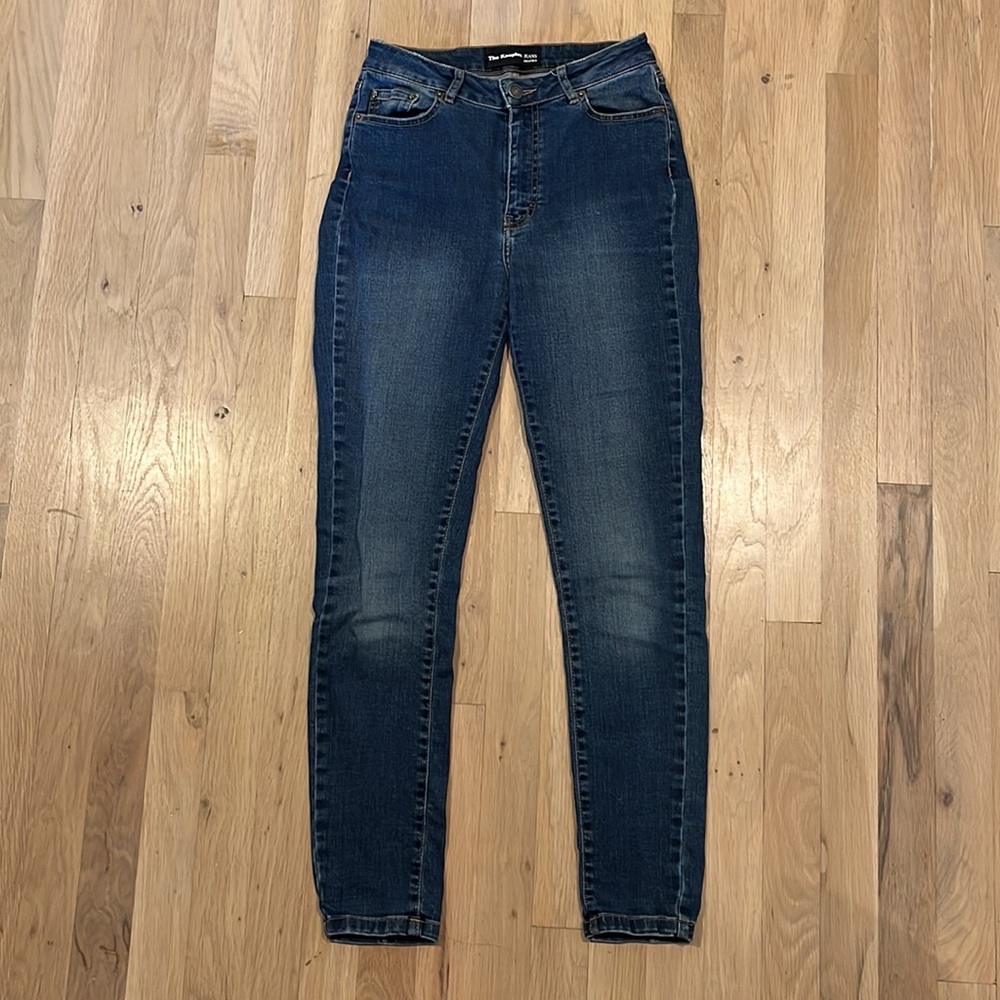 The Kooples jeans Franky.  High waisted “mom jean” fit